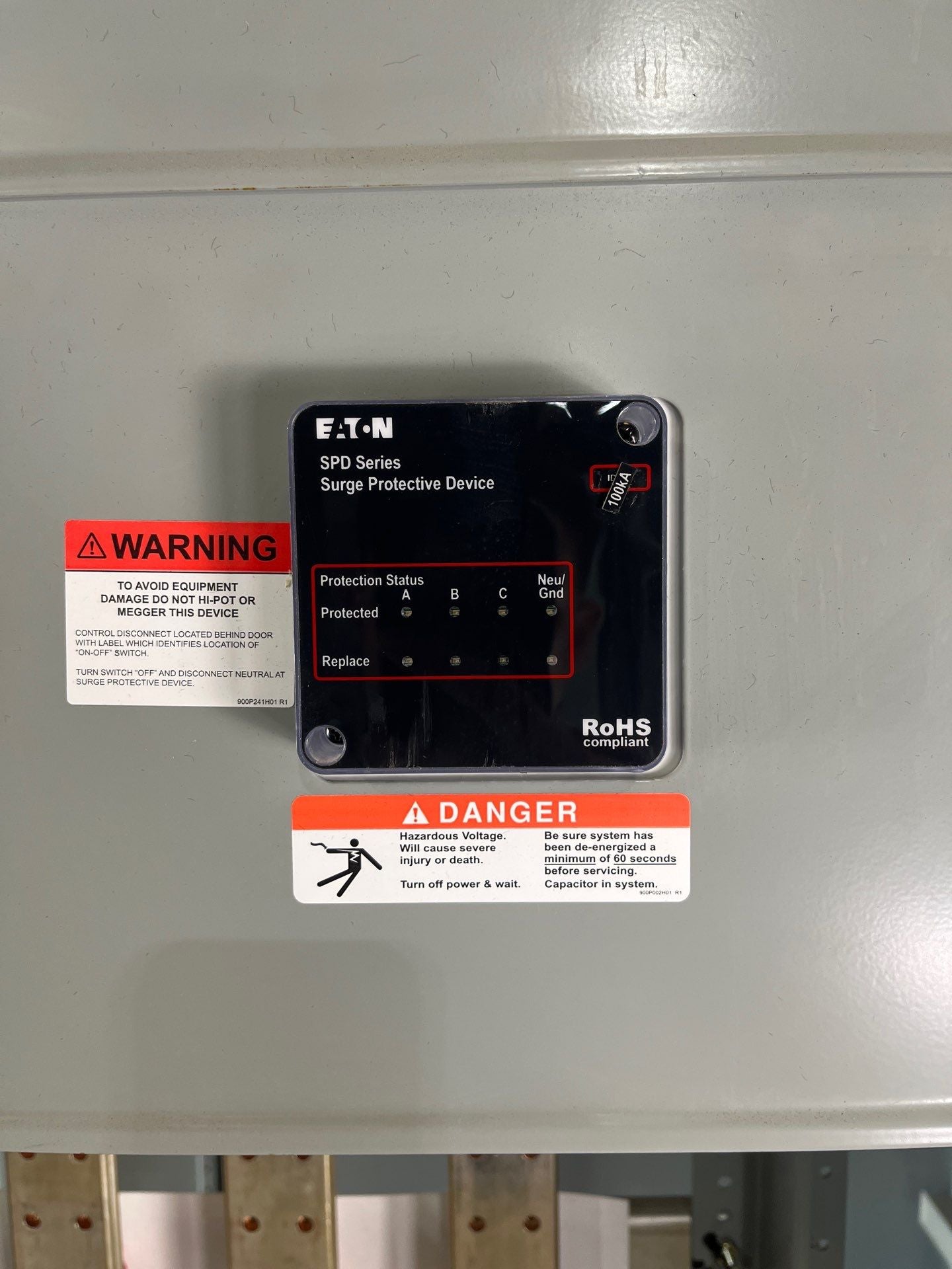 Eaton PRLC Switchboard 1200A 208/120V 3PH 4W NGH312039E LSIG Maintenance Mode Used