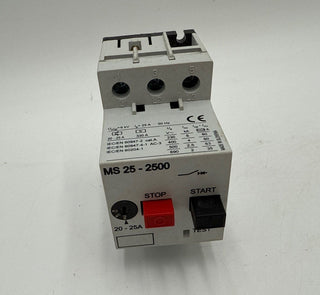 AutomationDirect MS25-2500 Manual Motor Starter Adjustable 20–25A New