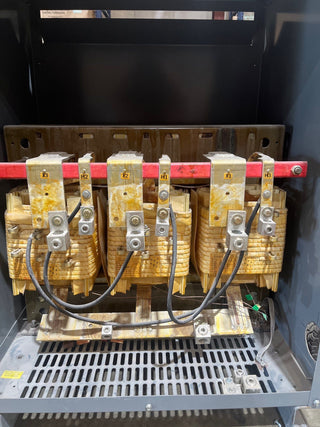 112.5kVA Square D 112T3HFISNLP Sorgel Transformer 3PH Pri 480V Sec 208/120V ST105 Used