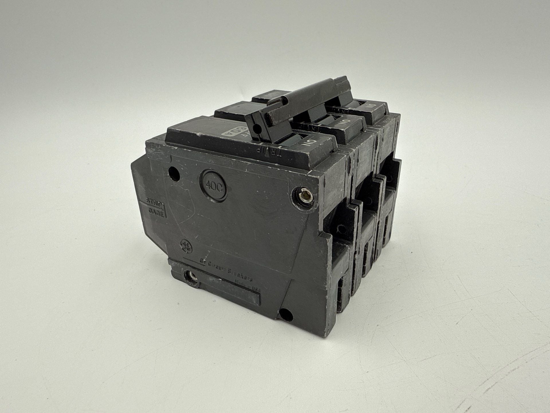 GE THQL32060 Plug On Circuit Breaker 60A 3P 240V THQL 60 Amp 3 Pole Used