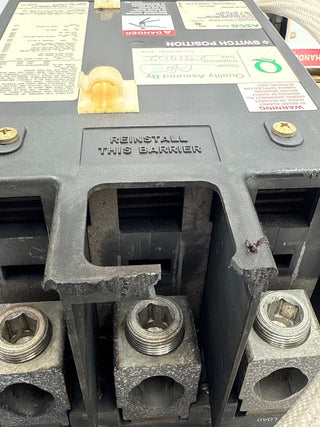 ASCO Series 300 Automatic Transfer Switch 400A 480V 50-60Hz E00300030400N100 Used