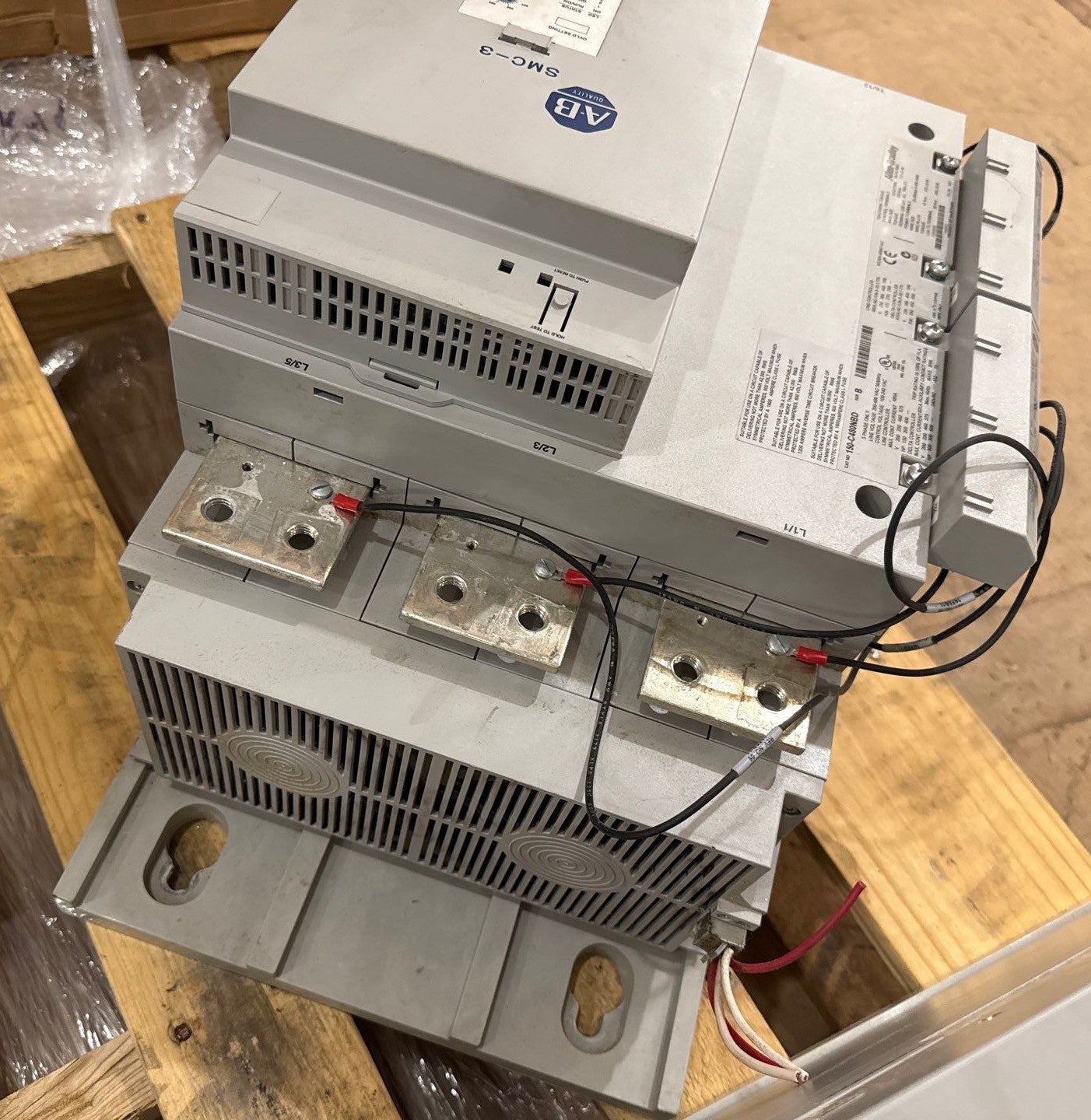 Allen Bradley 150-C480NBD SMC-3 480A Smart Motor Controller Used