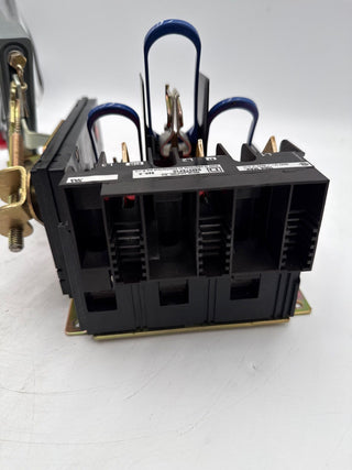 Square D 9422TEF10 Fusible Disconnect Switch 600VAC 100A With Handle Used