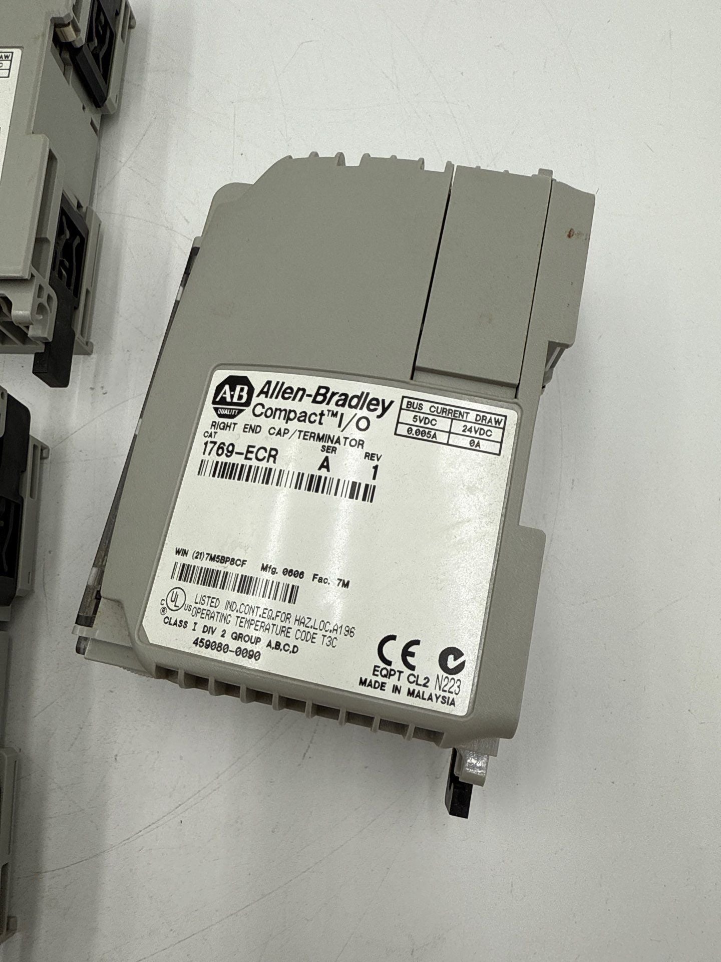 Allen Bradley 1769-PB4 Compact I/O Power Supply 1769-OF2 Output Module 1769-ECR Used