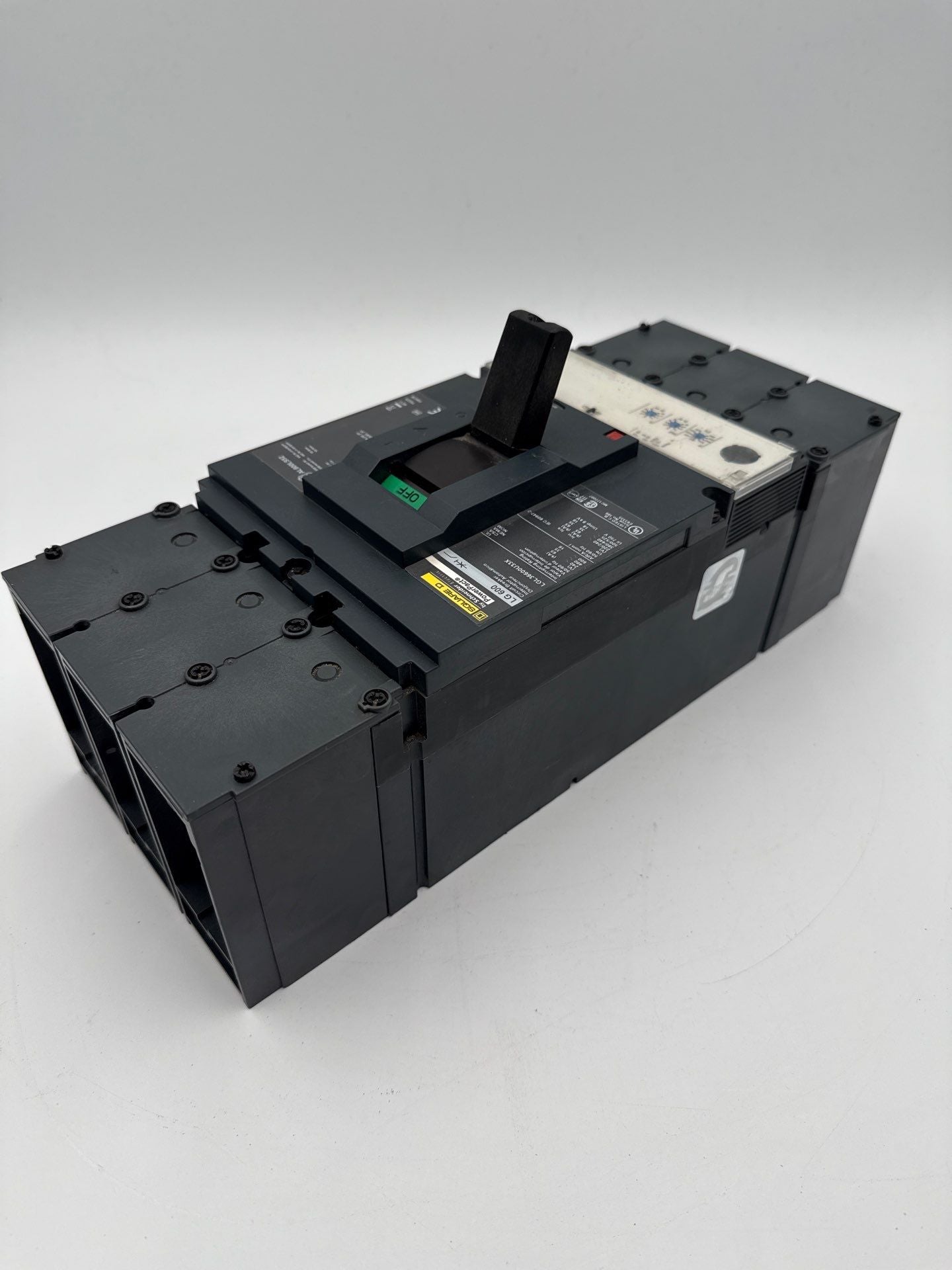 Square D LGL36600U33X Circuit Breaker 600A 3P 600V LG 600 PowerPact 600 Amp Used