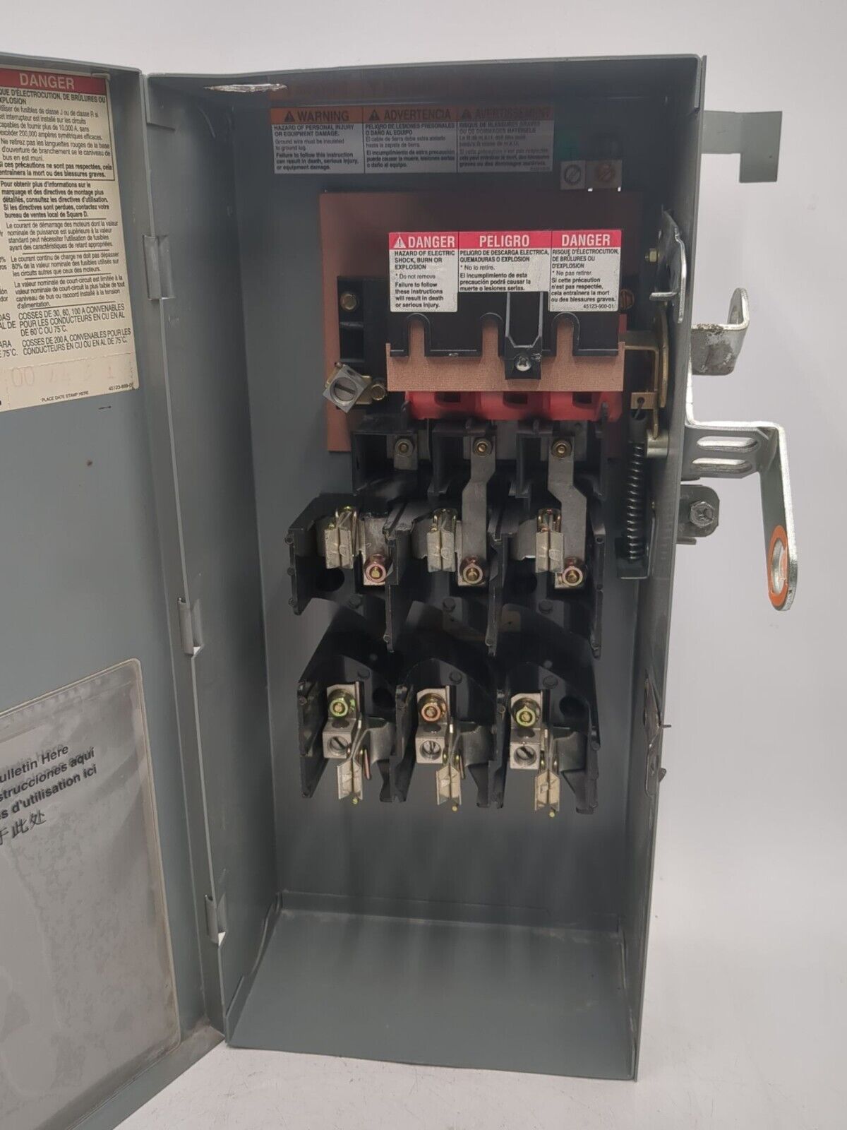 Square D PQ4210G Used