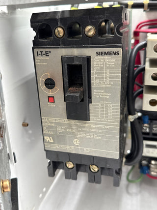 Siemens Model 95 12" 40A Combo MCC Bucket Size 2 3TF46 Starter ED63A040 Used