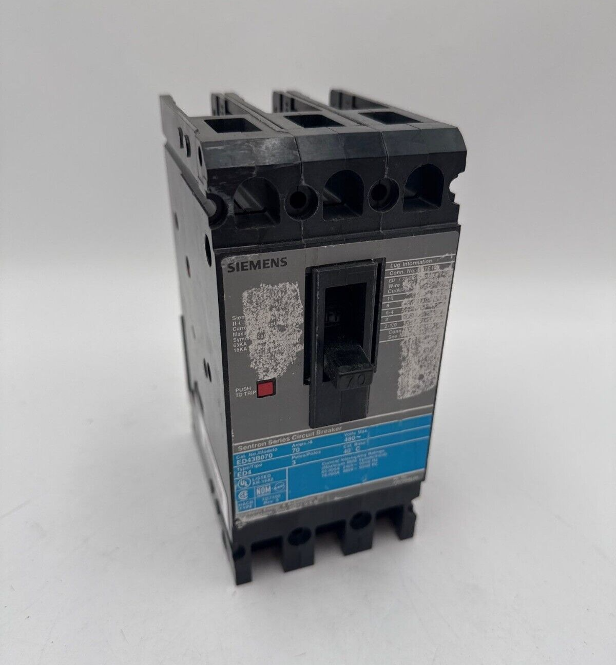 Siemens ED43B070 Used
