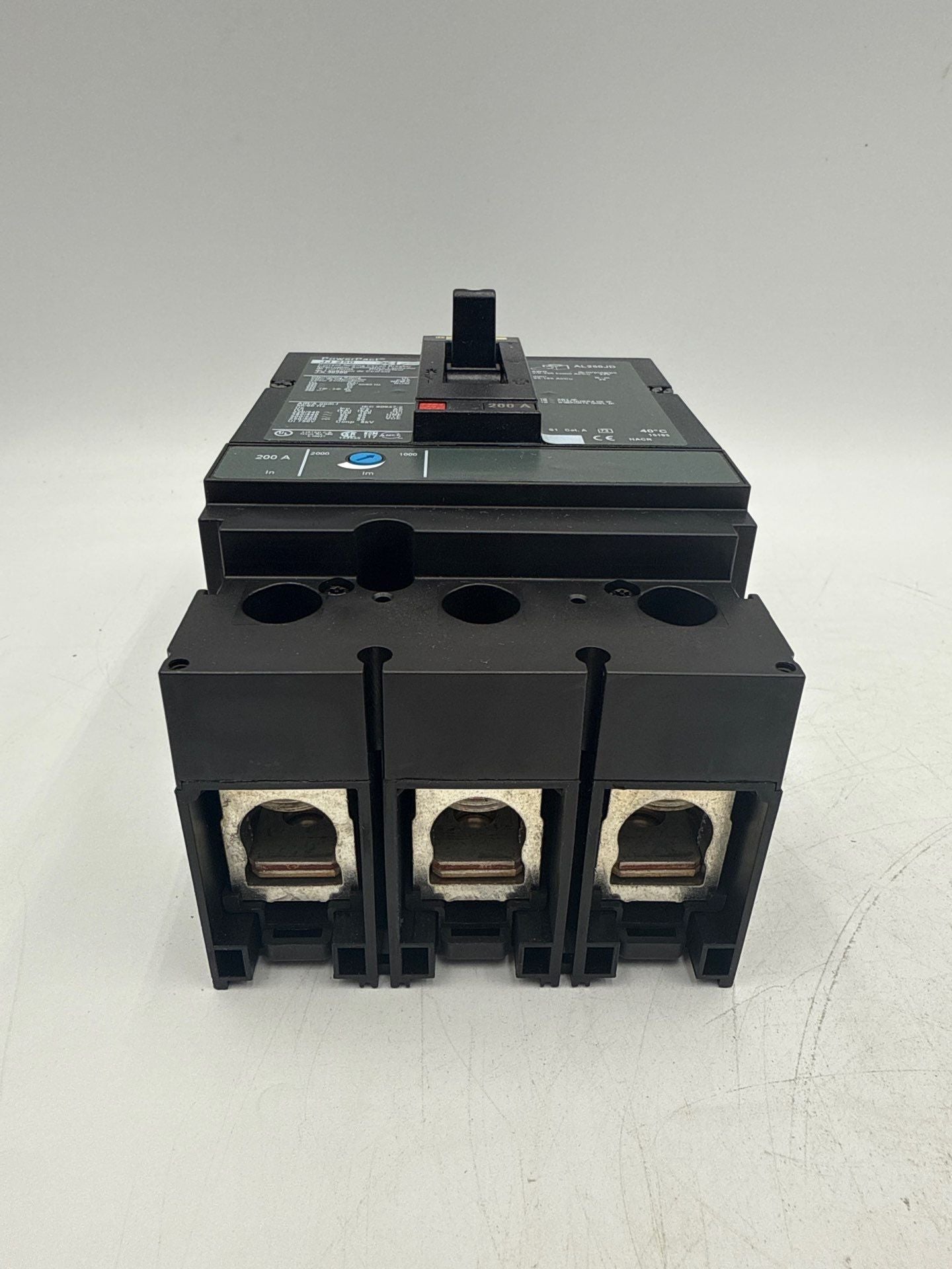 Square D JJL36200 Circuit Breaker 200A 3P 600V JJL 200 Amp 3 Pole New