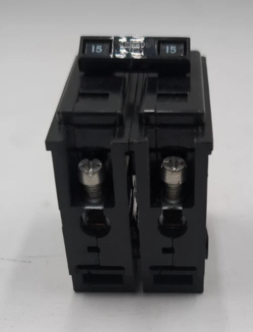 Eaton Cutler Hammer BAB2015H Circuit Breaker 15A 2P 240V 1 PH 15 AMP Bolt On Used
