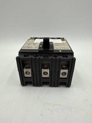 Square D FHL36000M Circuit Breaker 100A 3P 600V 3PH FHL 3 pole 100 Amp Used