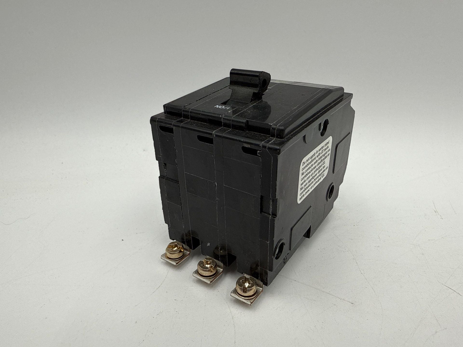 Square D QOB350 Circuit Breaker 50A 3P 240V 3PH QOB 50 Amp 3 Pole Bolt On Used