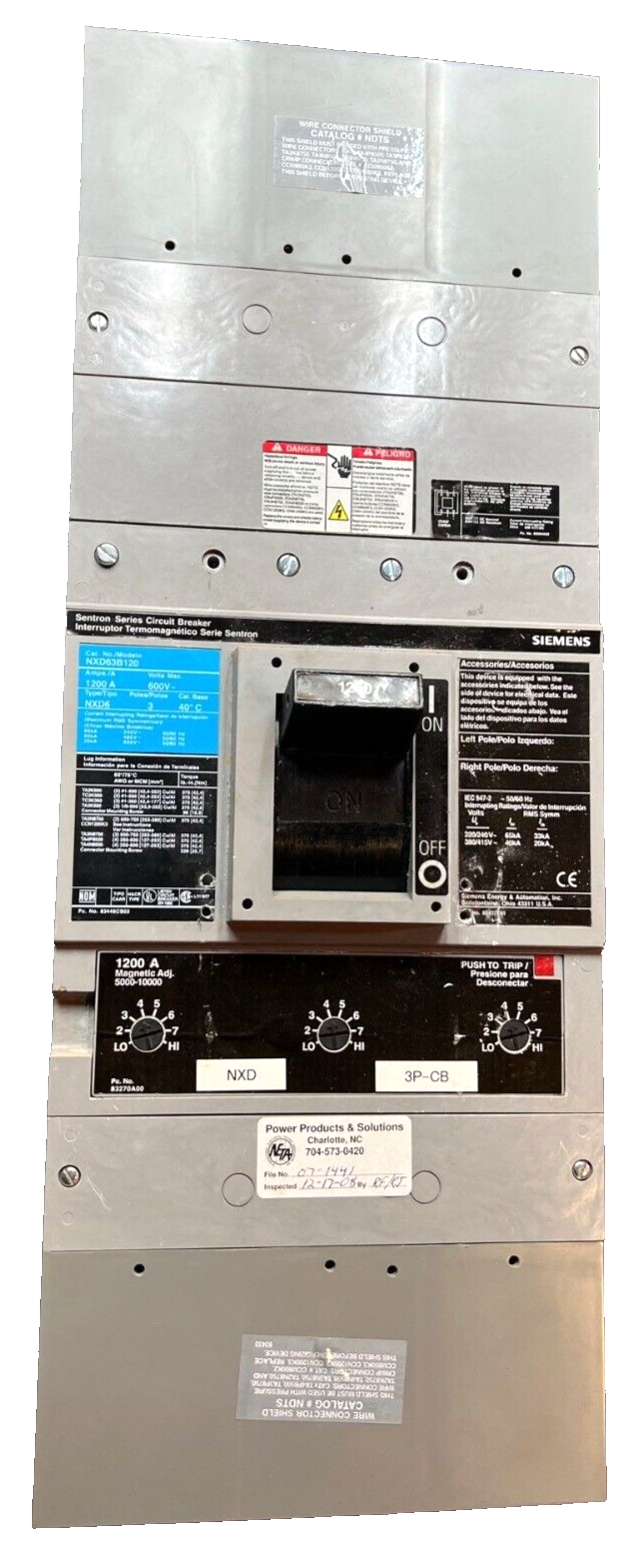Siemens NXD63B120 Used
