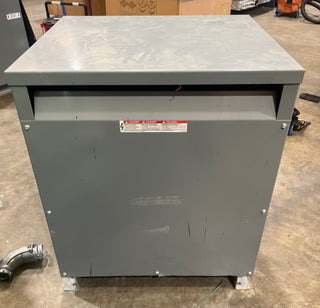 50kVA Square D 50S3HF Sorgel Transformer 1PH Pri 240/480V Sec 120/240V ST104 Used