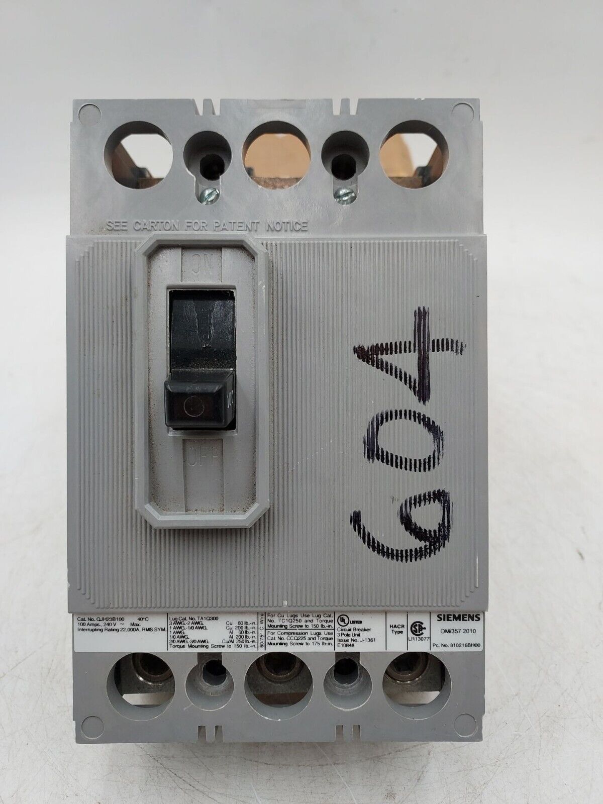 Siemens QJH23B100 New