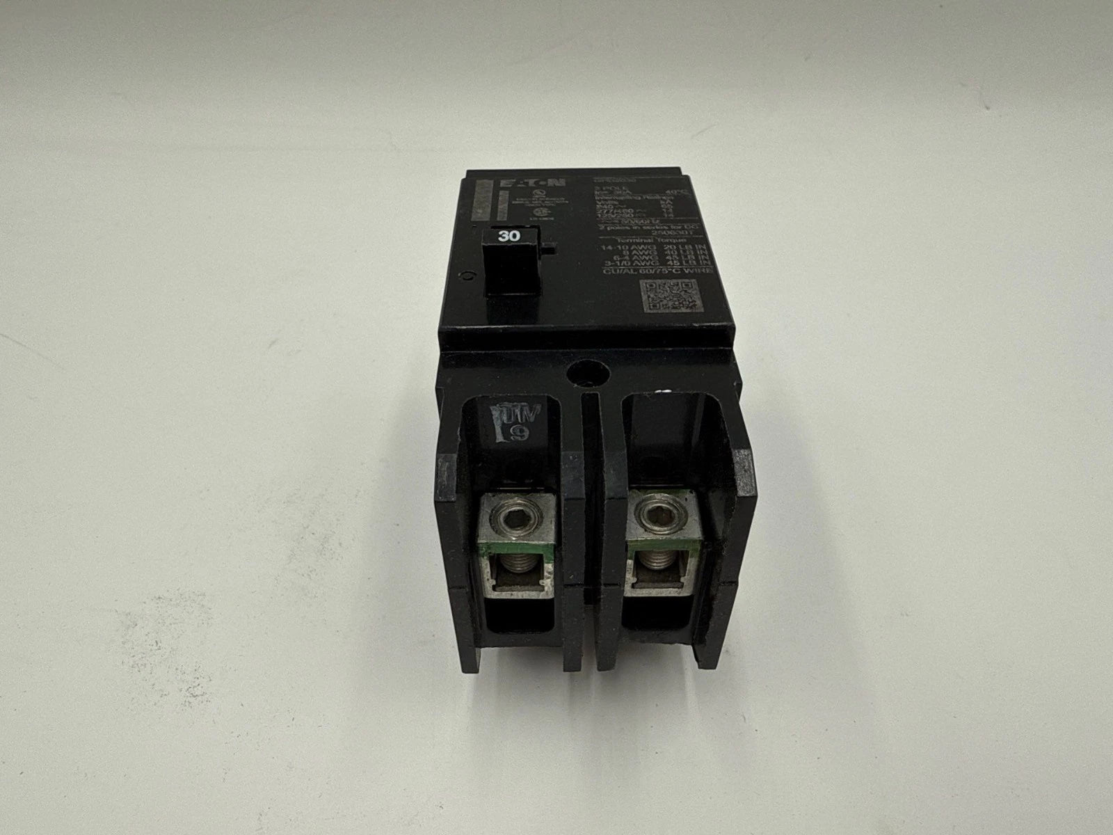 Eaton GHB2030 Circuit Breaker Bolt On 30A 2P 277/480V GHB 30 Amp 2 Pole NEW Used