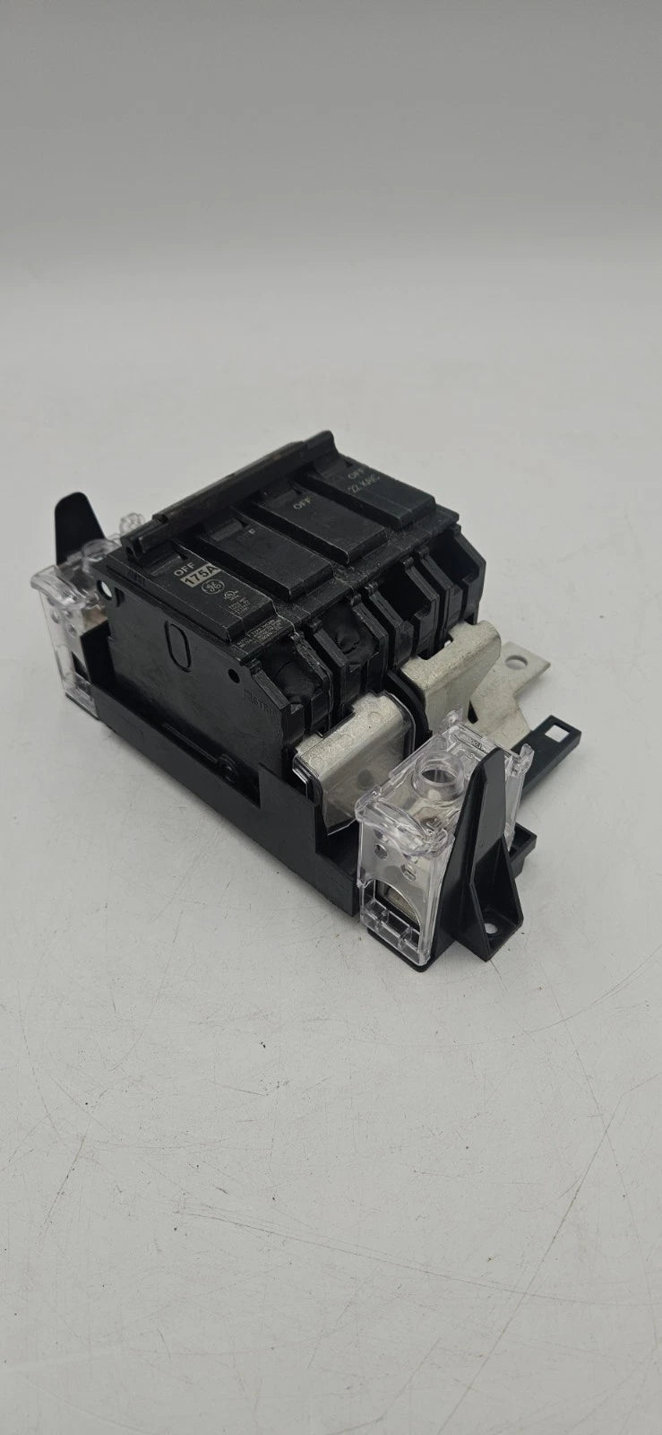 GE Main Breaker THQMV175 175A 120/240V 2P With Lugs 175 Amp 2 Pole THQMV USED Used