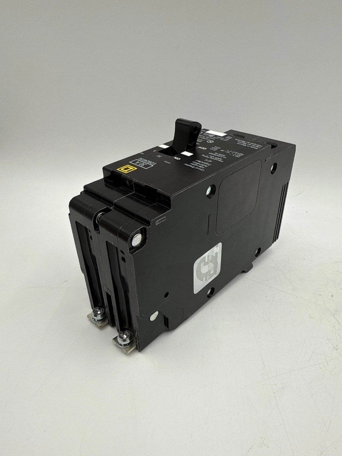 Square D EDB24030 Circuit Breaker 30A 2P 480V 1PH EDB 2 Pole 30 Amp Bolt On New