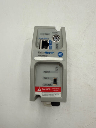 Allen Bradley 1761-NET-ENI Ser D FRN 3.21 MicroLogix Ethernet Interface Module Used