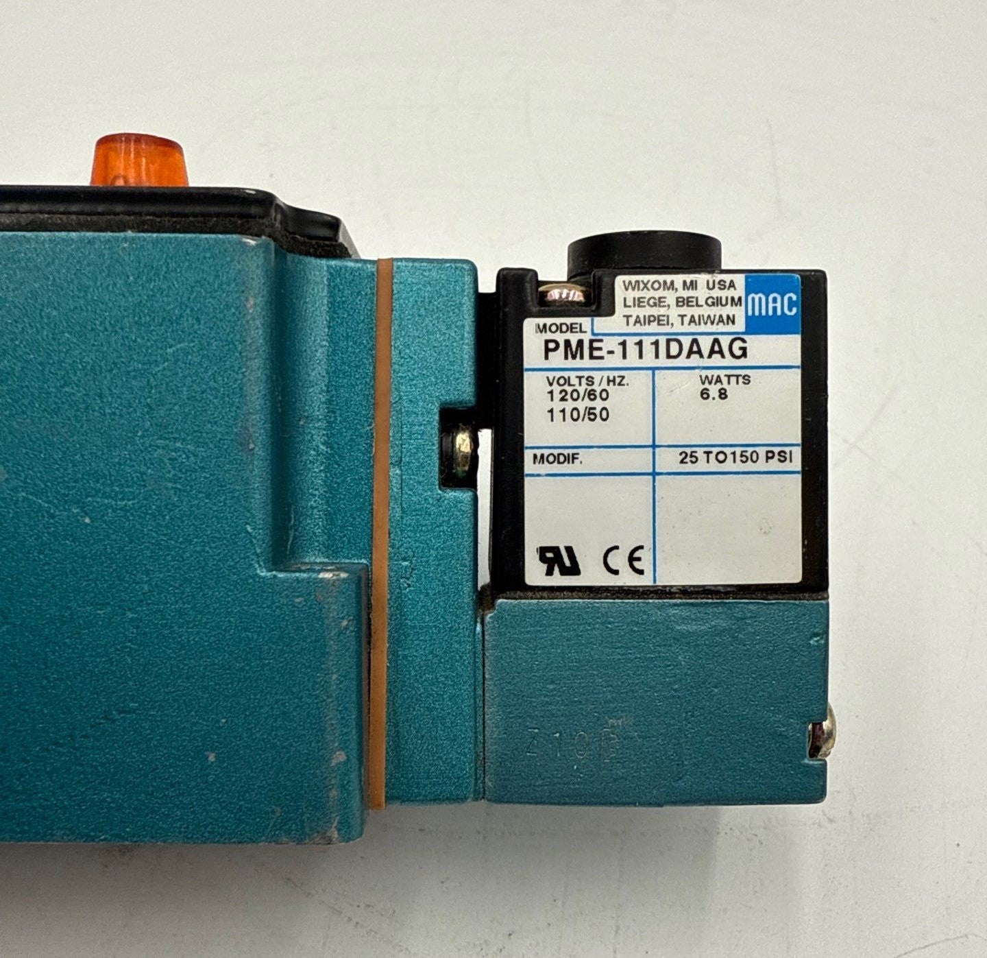 MAC 6243C-000-PM-111DA Solenoid Valve PME-111DAAG New