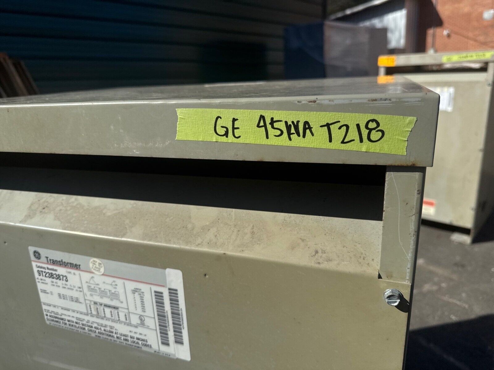 GE 9T23B3873 Used