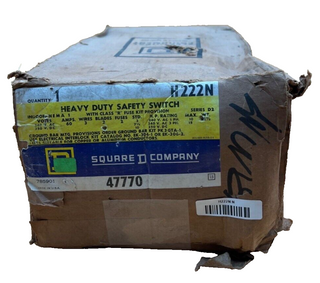 Square D H222N New