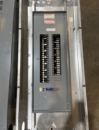 Square D NQOD442L400 Panelboard 400A 3PH 208Y/120V 4W MLO Panel 400 Amp 42 Cir Used