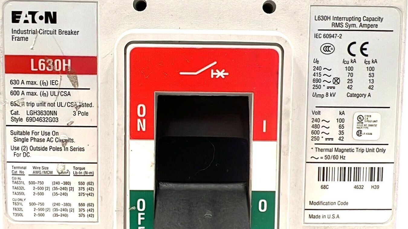 Eaton LGH3630NN Used