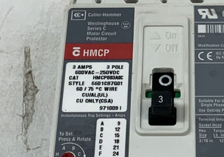 Cutler-Hammer HMCP003A0C Used