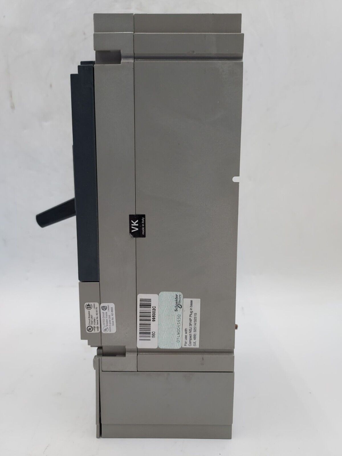 Square D DGL36400E20 Used