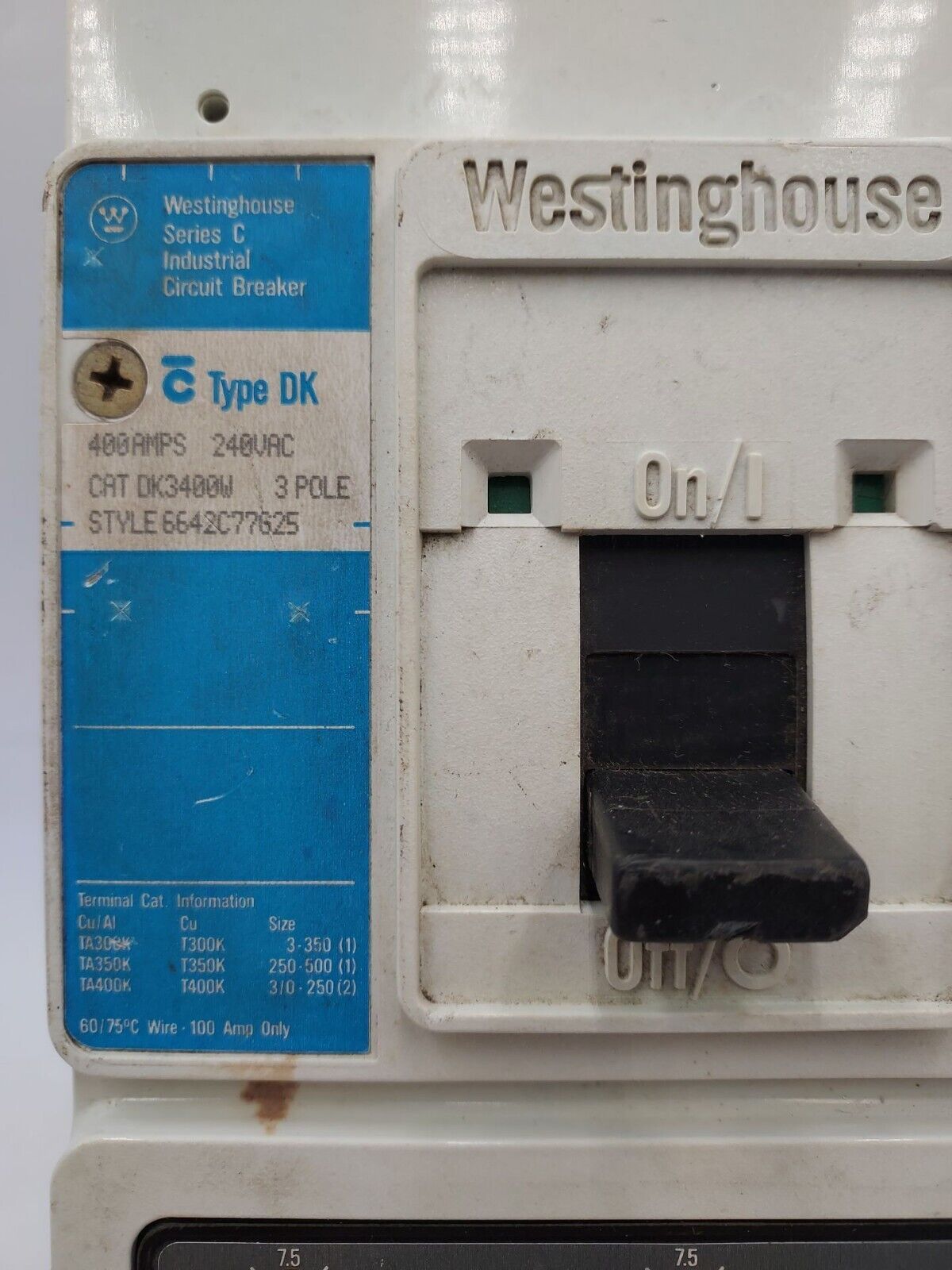 Westinghouse DK3400W Used