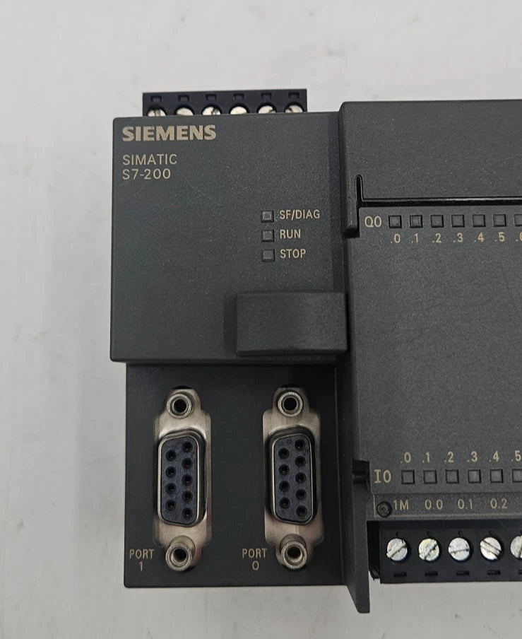 SIEMENS 6ES7 214-2AD23-0XB0 CPU 224 Compact Controller SIMATIC S7-200 MICRO PLC Used