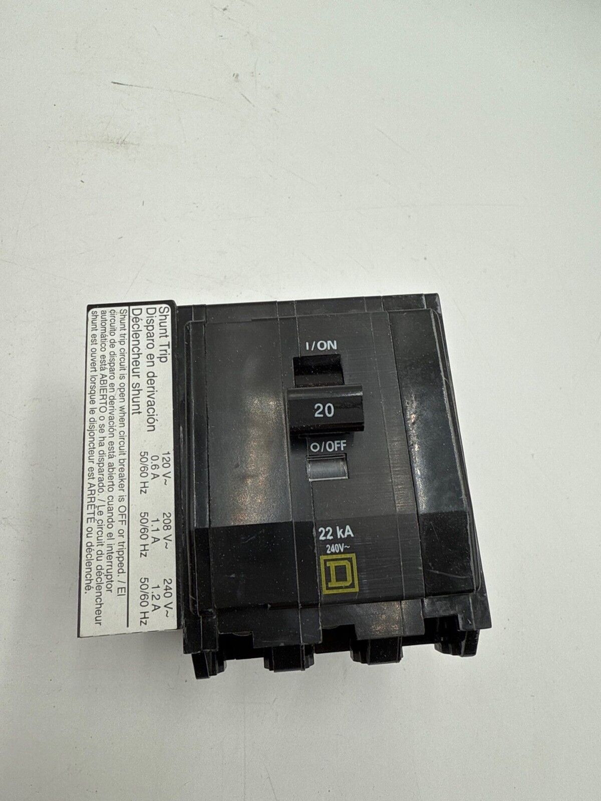 Square D QOB320VH1021 New