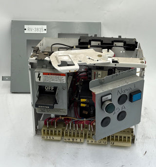 Siemens Model 95 25A 12" Combo MCC Bucket Size 1 3TB44 Starter ED63A025 Used