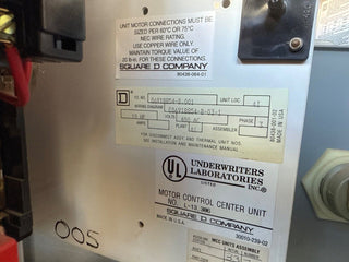 Square D Model 6 Used