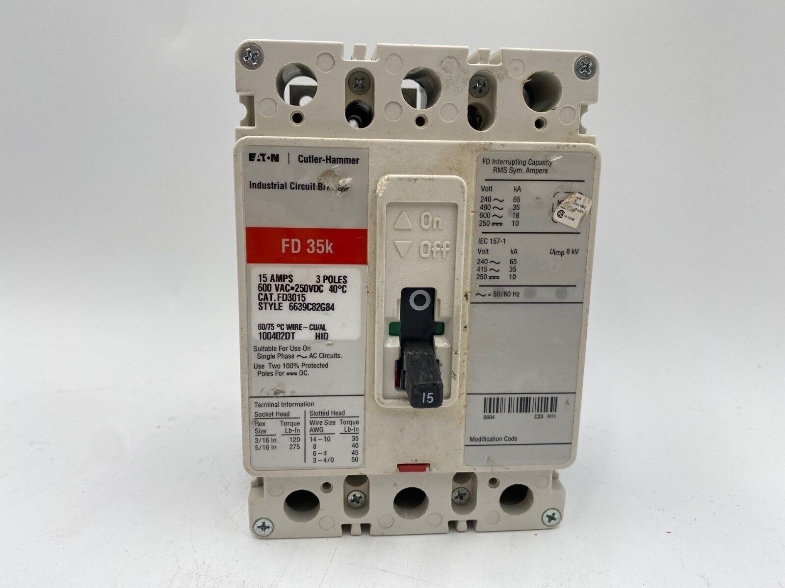 Eaton FD3015