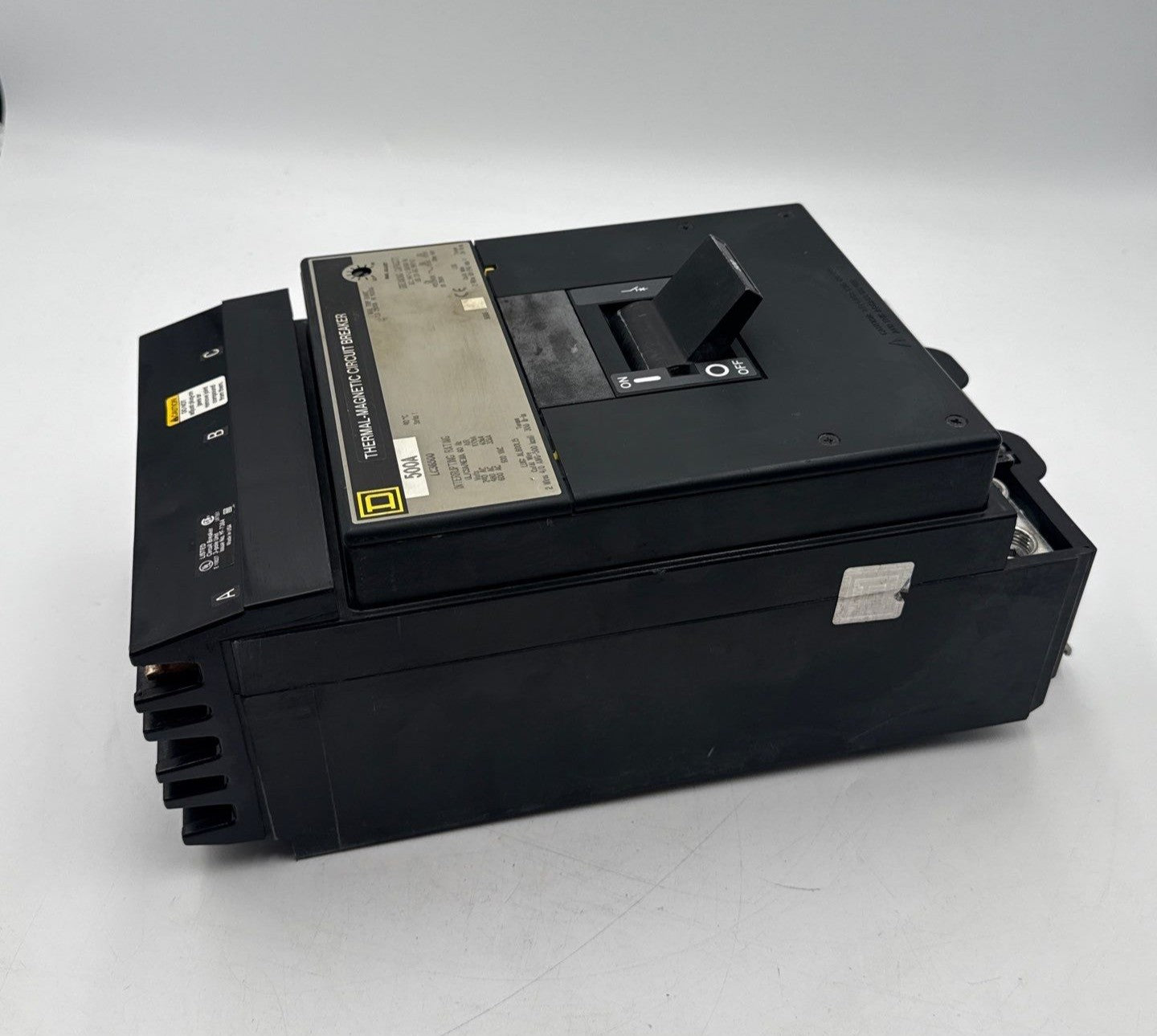 Square D LC36500 I-Line Circuit Breaker 500A 3P 600V 3PH LC 500 Amp 3 Pole Used