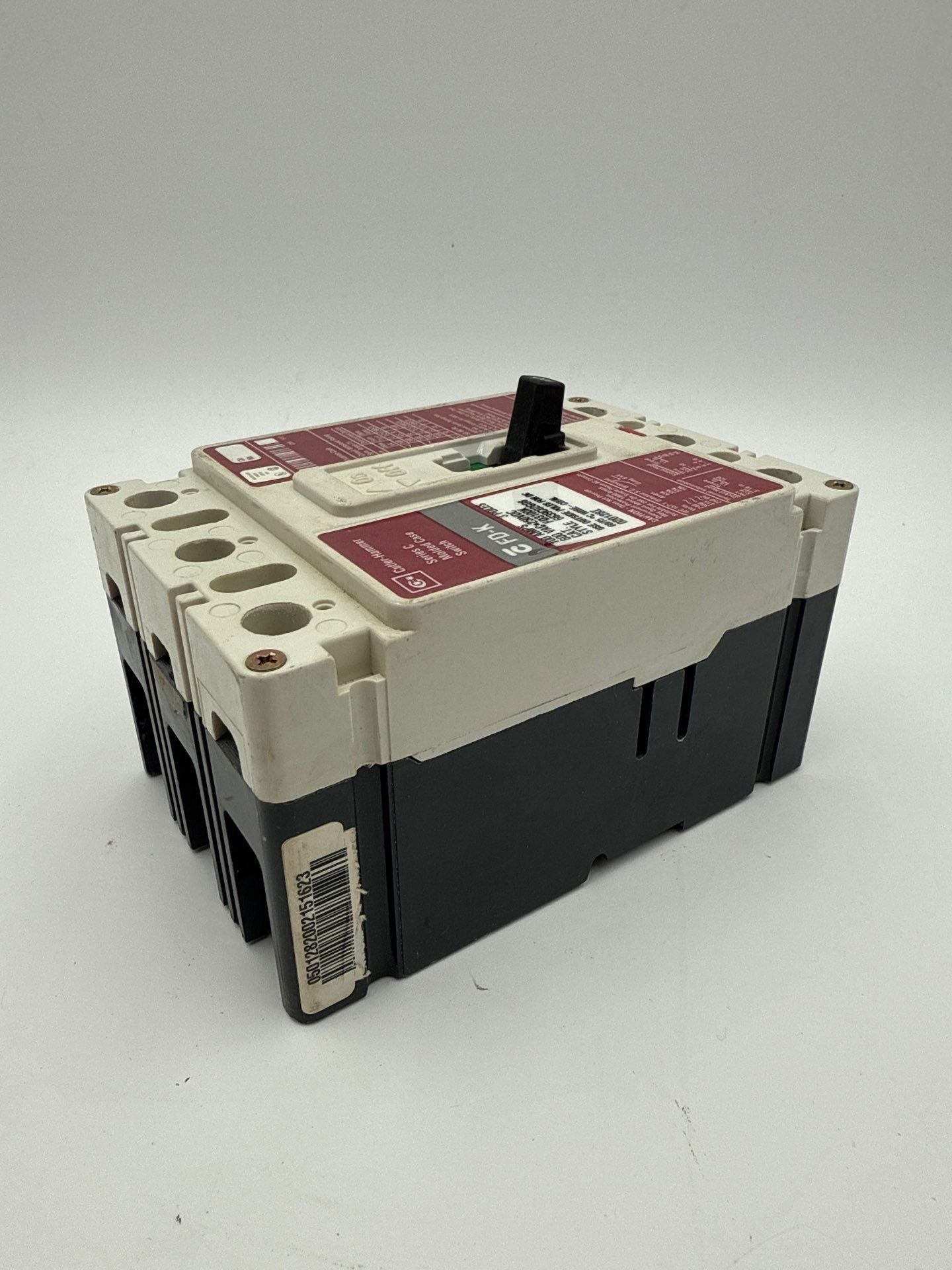 Cutler Hammer FD3100K Circuit Breaker 100A 3P 600V FD-K 100 Amp 3 Pole Used