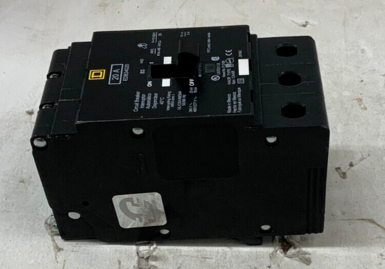 Square D EDB34020 New