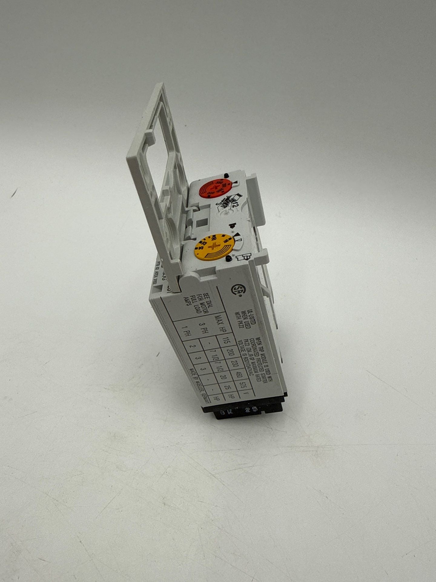 Eaton ZM-25-PKZ2 Motor Protection Trip Block 16-25A 200-350A Adj Mag Trip New