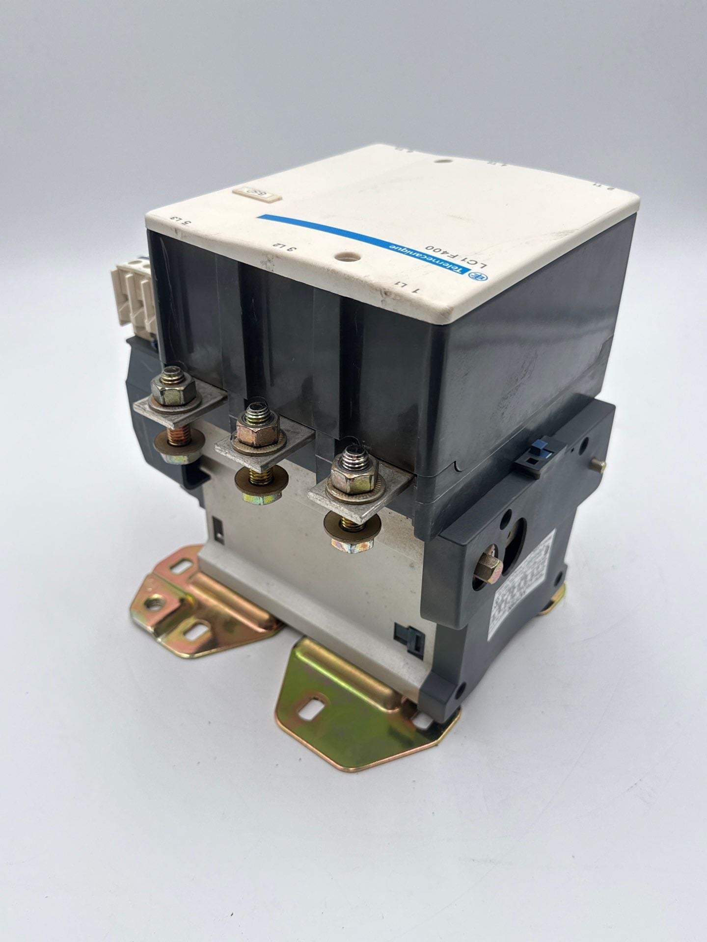 Telemecanque LC1F400 Contactor 500A 3P 1000V LX1FK110 COIL 110/120V LA1DN22 Used