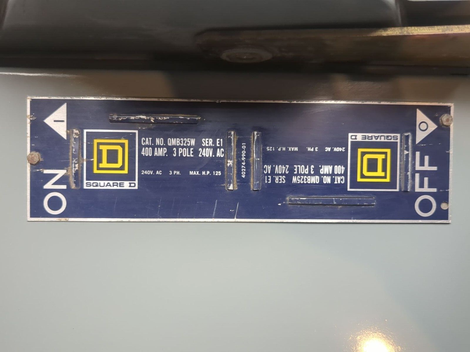 Square D QMB325W Used