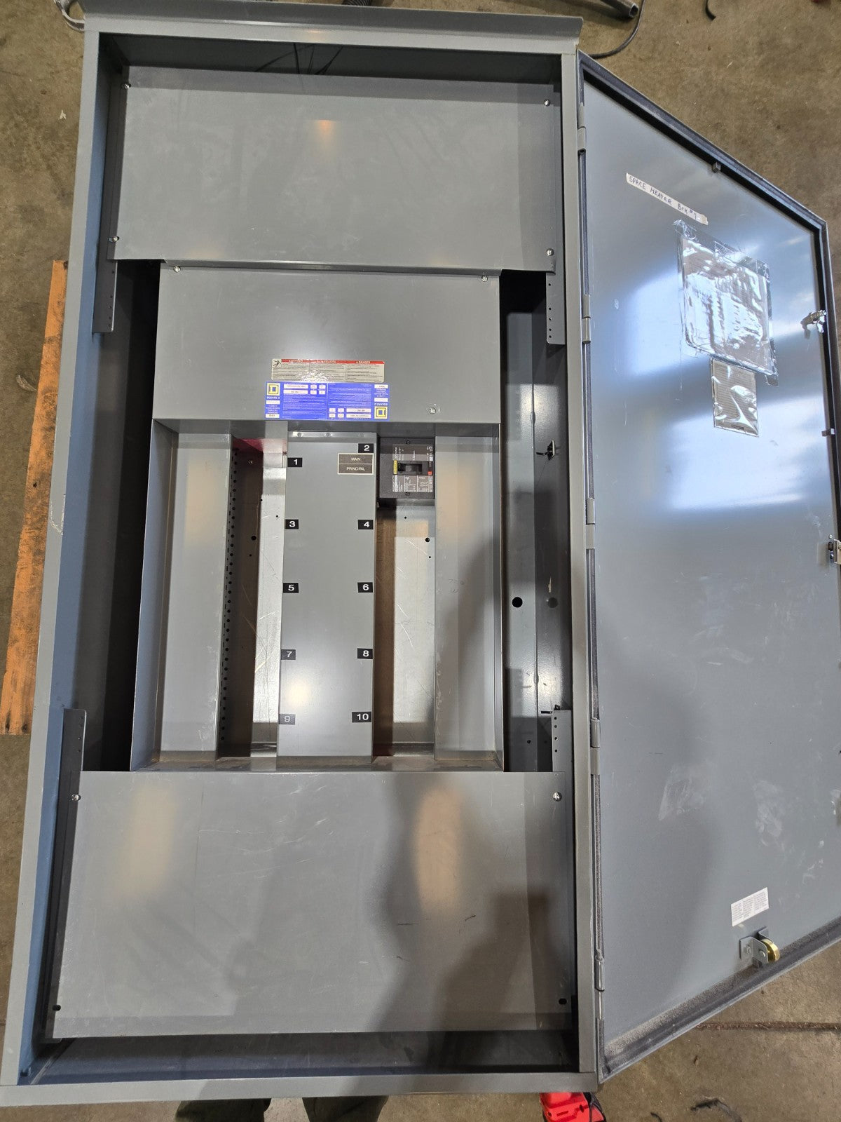 Square D I-Line Panelboard 225A 480V 3PH 3W MCB Panel 225 Amp JJA36225 3R 30Cir Used