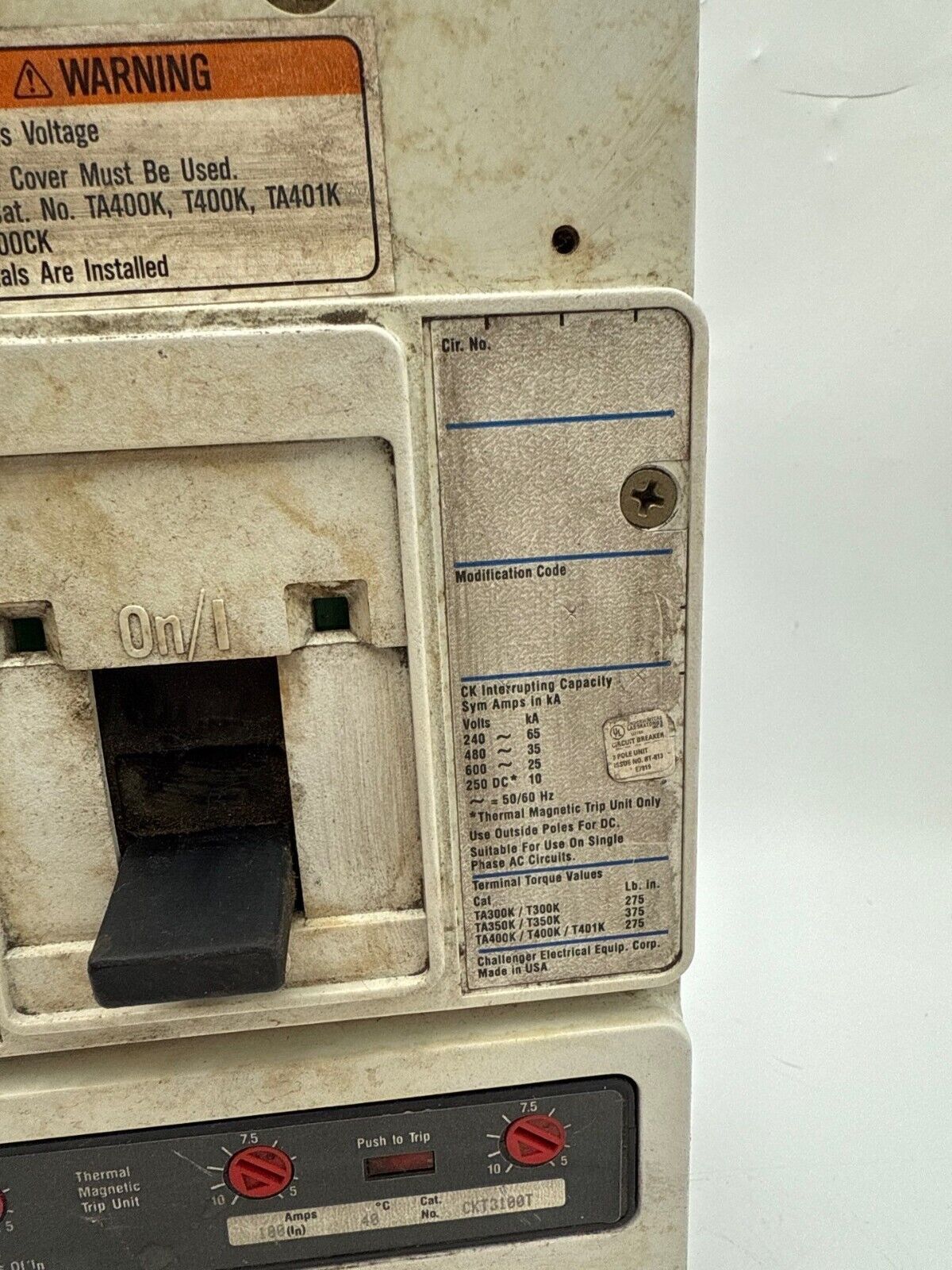 Challenger CK3100 Used