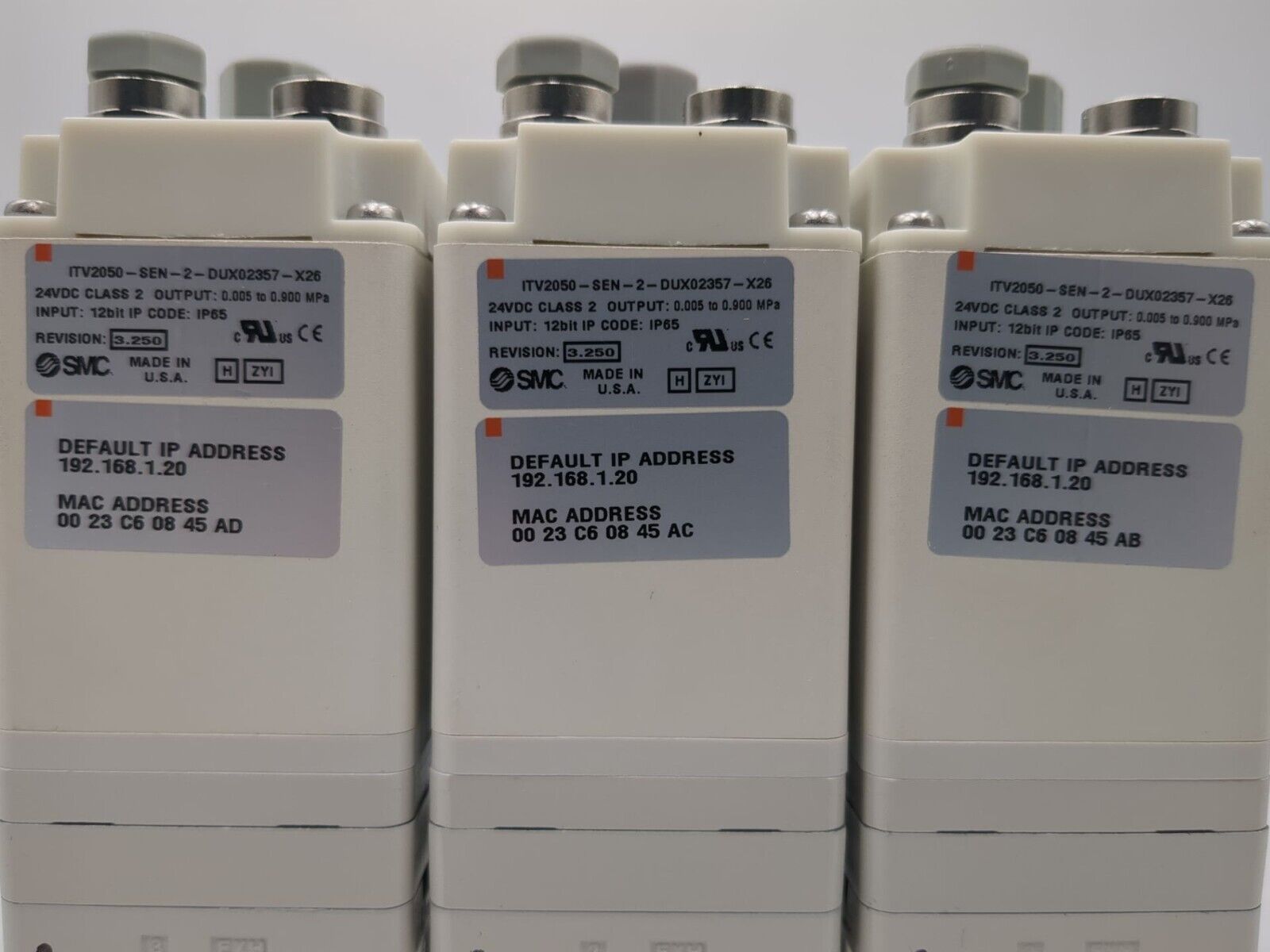 SMC IITV20-3-3-2050-SEN-DUX02357 New