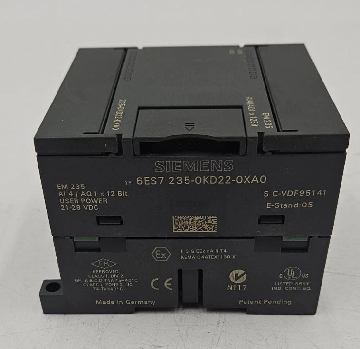 Siemens SIMATIC S7-200 Analog I/O Expansion Module 6ES7 235-0KD22-0XA0 USED Used