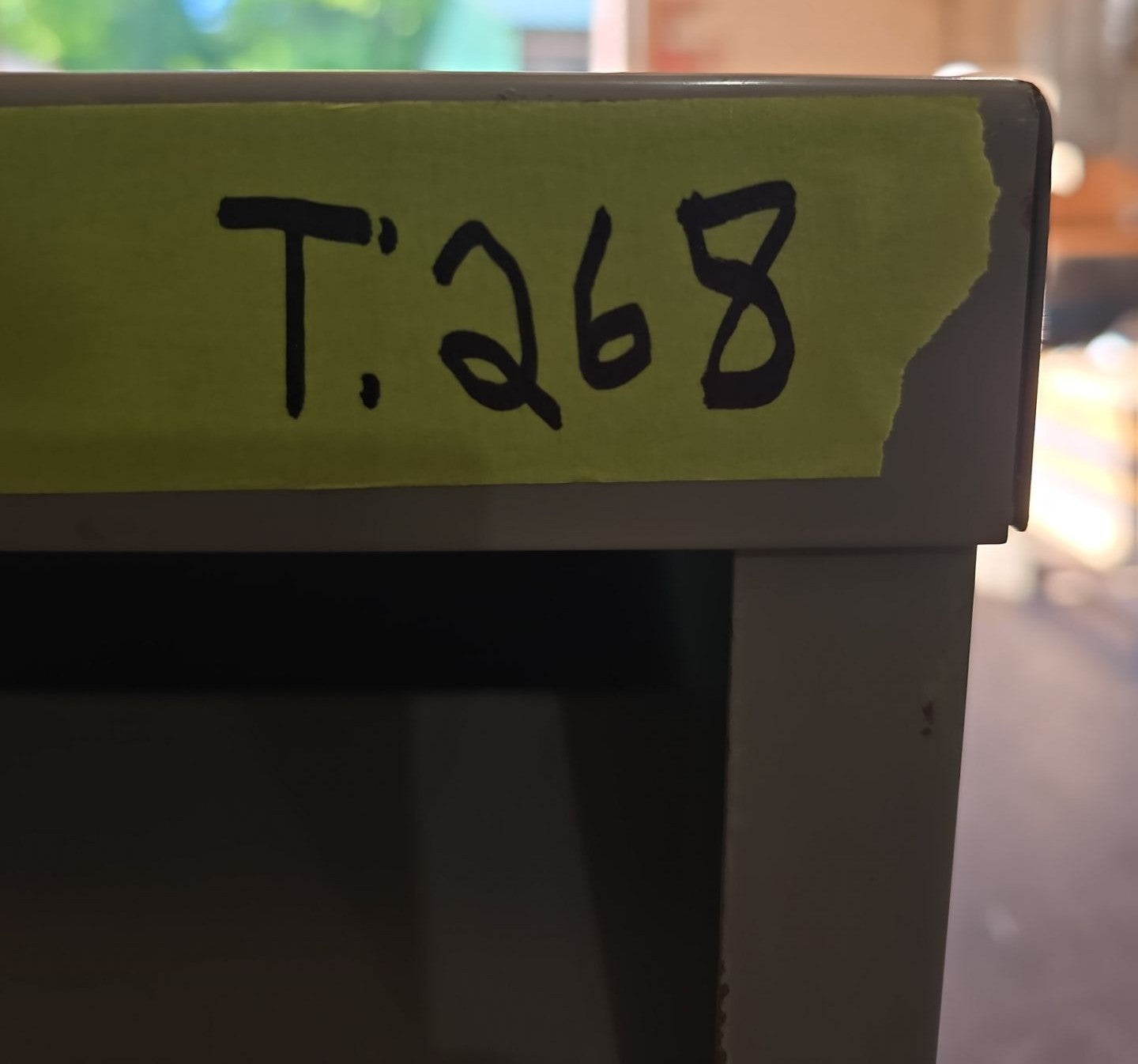 112.5kVA Siemens 3F3Y112 Transformer 3PH Pri 480V Sec 208/120V Indoor T268 Used