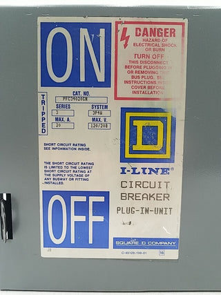 Square D PFC34020GN Used
