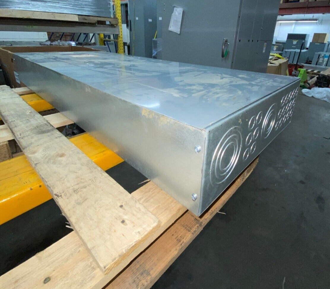 Square D NF Panelboard 100A 480V 3PH 3W 42 CIR Main Breaker HDP36100 MCB NEMA 1 P444 Used