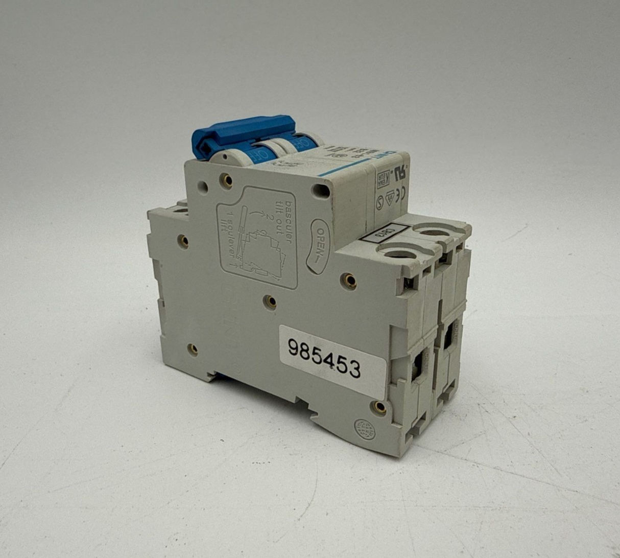 CHINT NB1-63 B32-2P Circuit Breaker 32A 2 Pole 400V B-CURVE 32 Amp NB1-B32-2P Used